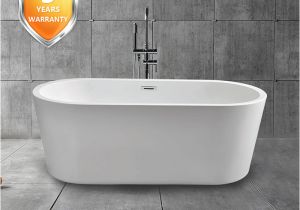 Best Acrylic Bathtubs Canada 67 In Freestanding Bathtub Acrylic White Dk Mec3004b