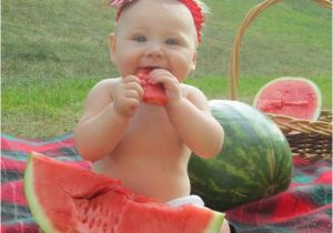 Best Baby Bathtub for 6 Month Old Watermelon Photo Shoot 6 Months Old Baby Girl