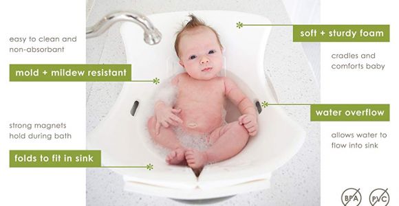 Best Baby Bathtub for Kitchen Sink Amazon Puj Tub the soft Foldable Baby Bathtub