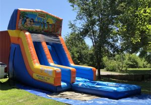 Best Backyard Water Slide 18′ themed Water Slide Inflatable Fun
