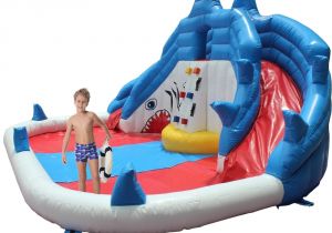 Best Backyard Water Slide Yard Inflatable Slide Water Park Summer Swimming Pool with Cannons