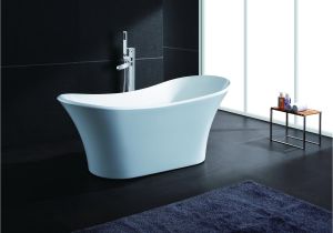 Best Bathtubs for soaking 71" soaking Bathtub Acrylic White Pedestal Bath Tub