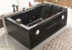 Best Bathtubs with Jets 2 Person 72" L Bathtub Whirlpool Hot Tub Spa Hydrotherapy