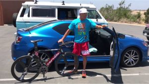 Best Bike Rack for Sports Car An Easy Way to Put A Bike Into A Small Car by De soto Sport Youtube
