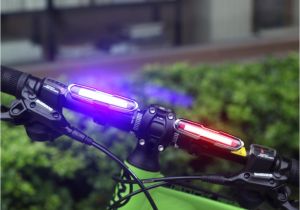 Best Bike Tail Light 5 Modes Usb Rechargeable Cob Led Bicycle Lamp Bike Cycling Rear Tail
