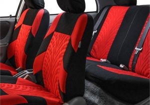 Best Car Interior Cleaner for Cloth Seats Fh Group Red and Black Travel Master Car Seat Covers Red Black
