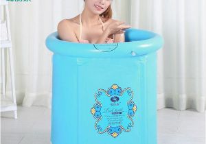 Best Collapsible Baby Bathtub Teen Size Folding Bathtub Inflatable Portable Plastic Spa