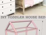 Best Floor Beds for toddlers Diy toddler House Bed Pinterest Bed Plans House and Room