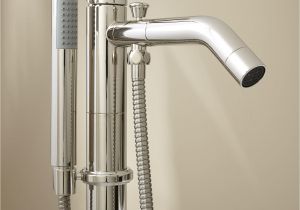 Best Freestanding Bathtub Faucet Caol Freestanding Tub Faucet with Hand Shower Bathroom