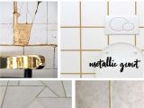 Best Grout for Marble Shower Floor Metallic Grout Gold and Copper Creative Tiles Inspiration Taken From