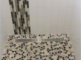 Best Grout for Pebble Shower Floor Black and White Pebble Tile Pinterest White Pebbles Pebble