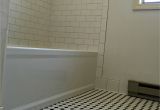 Best Grout for River Rock Shower Floor Bathroom Floor Daltile Octagon Dot Mosaic W Black Dot Bath