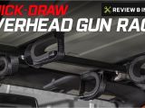 Best Gun Rack for Utv Wrangler Quick Draw Overhead Gun Rack for Tactical Weapons 1987