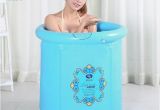 Best Inflatable Baby Bathtub Teen Size Folding Bathtub Inflatable Portable Plastic Spa