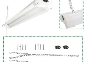 Best Led Lights for Garage Workshop Linkable Led Utility Shop Light 4ft 4800 Lumens Super Bright 40w