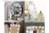 Best Light Bulbs for Makeup Vanity Tsv Hollywood Style Led Vanity Mirror Lights Kit with Dimmable Light