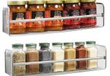 Best organic Spice Rack Amazon Com Decobros 2 Pack Wall Mount Single Tier Mesh Spice Rack