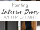 Best Paint Finish for Interior Doors Painting Interior Doors with General Finishes Milk Paint Door