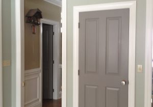 Best Paint for Interior Doors and Baseboards Sherwin Williams Dovetail Grey the Door Color is What I Would Like