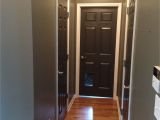 Best Paint for Interior Doors and Trim Grey Walls and Black Brown Doors Crisp White Trim Home Interior