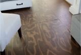 Best Plywood for Flooring attic Video How to Stain Plywood Floor Subfloor Flooring Tiny House Build
