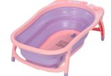 Best Portable Baby Bathtub 2019 Baby toddler Folding Bathtub Thickened with Sponge