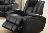 Best Rated Power Recliner Chairs Coaster Delange Power Recliner with Adjustable Headrest Storage In