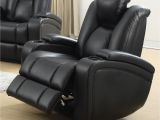 Best Rated Power Recliner Chairs Coaster Delange Power Recliner with Adjustable Headrest Storage In