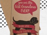 Best Rugs for Dogs Uk Best Grandma Nanny Nan Etc Card with Dog by Well Bred Design