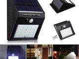 Best solar Powered Motion Security Light Discount 20 Led solar Power Spot Light Motion Sensor Outdoor Garden