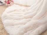 Big Pink Fur Rug Drop Shipping sofa Air Bedding Throw Blankets Mantas White Pink Grey