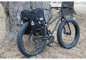 Bike Bags for Rear Rack Fat Bike Rear Pannier Racks From Old Man Mountain