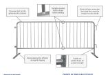 Bike Rack Barricade Dimensions Pro Stanchions Enters Galvanized Steel Bike Rack Crowd Control Barrica
