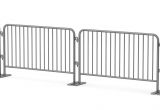Bike Rack Barricade Temporary Metal Barrier Fencing Fences Ideas