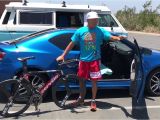 Bike Rack for Sports Car An Easy Way to Put A Bike Into A Small Car by De soto Sport Youtube