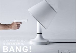 Bitplay Lamp Lights Out Bang Lamp Turns On Off with Gun Remote Apartment