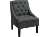 Black and Grey Accent Chair sorella Gray Accent Chair Accent Chairs Gray