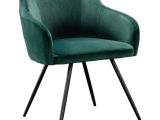 Black and White Accent Chair Canada Sauder Harvey Park Velvet Accent Chair In Emerald Green