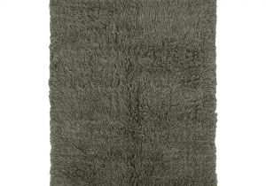 Black and White Accent Rug 100 New Zealand Wool Flokati area Rug Olive 8 X10 Green Olive