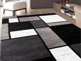 Black and White Fuzzy Rug area Rugs Fuzzy Rugs for Living Rooms Yellow and Gray Rug for