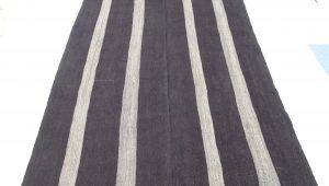 Black and White Kilim Rug Oversize Gray and Black Kilim Rug 8 9 X12 9 Feet 267×388 Cm Natural