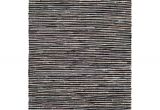 Black and White Striped Accent Rug Rag Rug Black Multi 5 Ft X 8 Ft area Rug Products