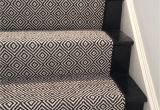 Black and White Striped Runner Rug Look at This Beautiful Custom Stair Runner Black Diamond by