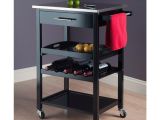 Black Bar Cart with Wine Rack Best Of Kitchen Cart with Wine Storage Kitchen island Decoration 2018