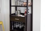 Black Bar Cart with Wine Rack Mobile Bar Liquor Pinterest Mobile Bar Bar and Bar Carts