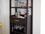 Black Bar Cart with Wine Rack Mobile Bar Liquor Pinterest Mobile Bar Bar and Bar Carts