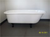 Black Bathtubs for Sale 5 Foot Tub with Smooth Exterior and Black Feet $1500