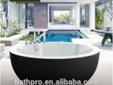 Black Bathtubs for Sale Black Bath 135cm Circle Round Shape Small Freestanding