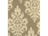 Black Brown and Beige area Rugs Meadow Damask Ivory 4 Ft X 6 Ft area Rug Products