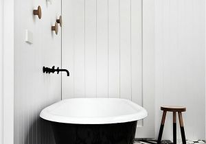Black Claw Foot Bathtub Striking Edwardian Home In Melbourne Gets A Space